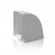 Cotovelo retangular horizontal 90&ordm; 90x180 mm