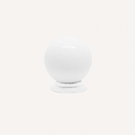 Maçaneta Resina Branco Fosco 3417