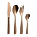 Conjunto Talheres BCN cor Cobre Inox-24 peças