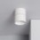 LED sconce 15 Circular alumínio Circular branco ne on Onuba 2700K