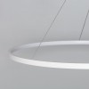 Lâmpada Pingente LED 28 CC metal CCT Selecionável grande Ivalo