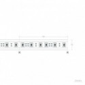Jogo da Tira do diodo emissor de luz da C. C. 12 V 60LED/m 5M RGB com controlador do RF