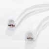 Bobina de néon LED 50m 7.5 Sem / m pode ser escurecido Semicircular 180 Blanco Branco Quente