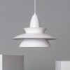 Luminária Pendente Metal Ballne Blanca Branco