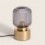 Candeeiro de mesa metal e vidro Windsor
