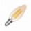 Lâmpada de Filamento LED E14 6W 600 lm Regulável C35 Vela Gold 2700K