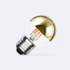Lâmpada de Filamento LED E27 4W 400 lm G45 Gold Reflect 2200K