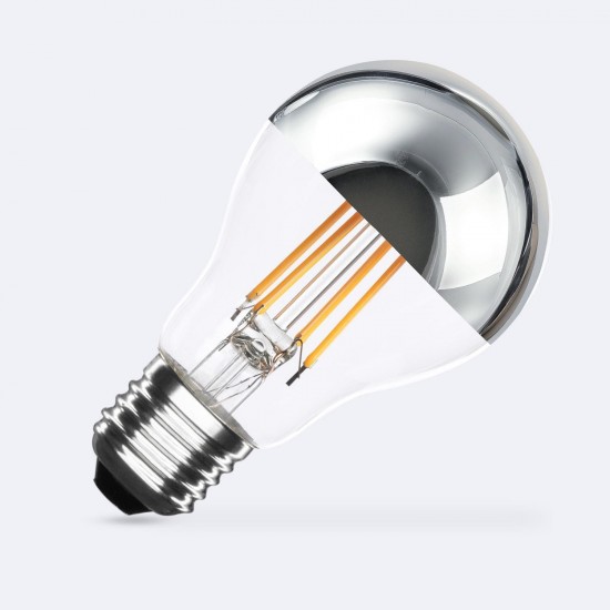 Lâmpada Filamento LED E27 8W 800 lm A60 Regulável Chrome Reflect 2200K