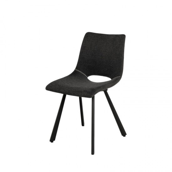 Cadeira BRIANA cinza escuro