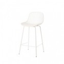 Taburete baixo PEYTON branco