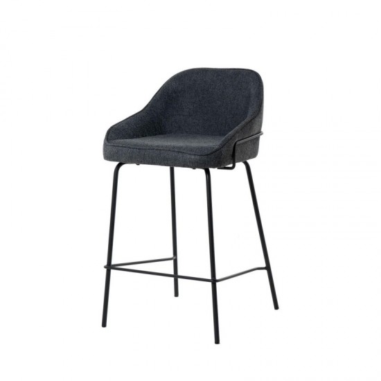 Banqueta baixa ARNY cinza escuro