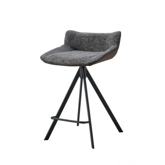 Banqueta baixa GARY cinza escuro