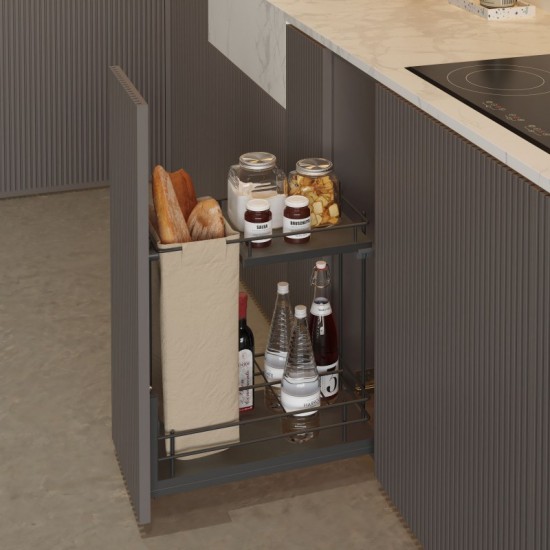 Garrafeira Extraível Antracite Compact Basal