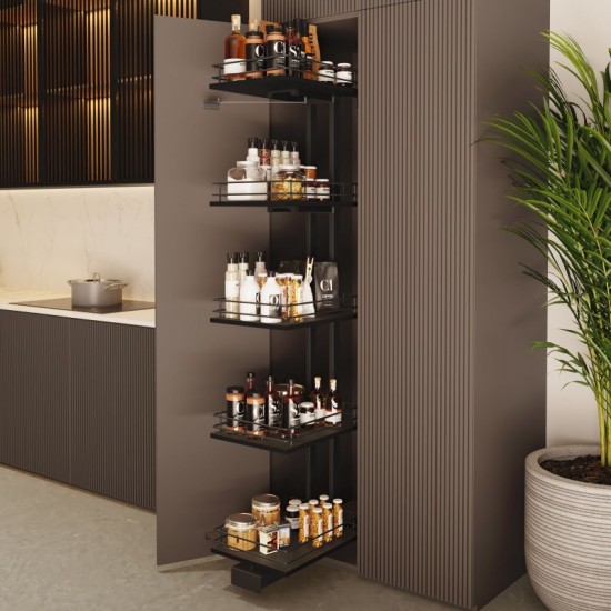 Coluna Despenseiro Antracite Titán Compact