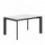 Mesa Ext. Tamara 160 Branco/Preto