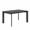 Mesa Ext. Tamara 160 Preto/Preto