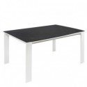 Mesa Ext. Janet 140 Preto/Branco