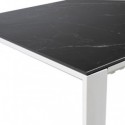 Mesa Ext. Janet 140 Preto/Branco
