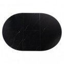 Mesa Ext. Luna 130 Preto/Preto