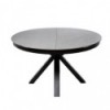 Mesa Ext. Zuri 130 Cinza/Preto