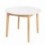 Mesa Ext. Liana 100 Branco/Carvalho