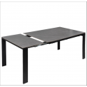 Mesa Ext. Janet 140 Cinza/Preto