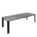 Mesa Ext. Janet 140 Cinza/Preto