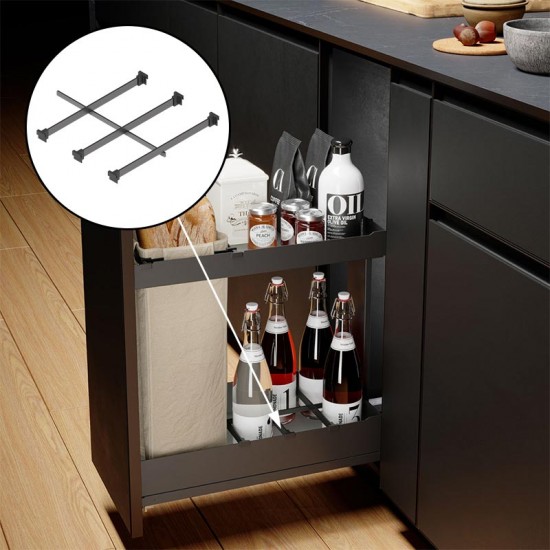 Separador 2x3 para Gaveta Extraível Nova Flat