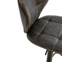 Banqueta Ajustável PIPER Cinza