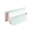Grade Retangular Lamas Fixas para tubo quadrado 90x180mm
