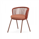 Cadeira de exterior VILMA terracota