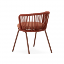 Cadeira de exterior VILMA terracota