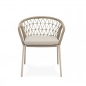 Cadeira de exterior SOLENE bege