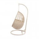 Poltrona suspensa de exterior HANNOVER bege