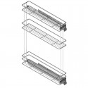 Módulo Extraível Rack Frontal 3 Alturas