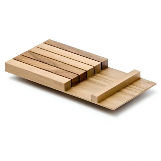 Faca em Nogueira para talheres série Fineline