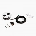 Módulo de Tomadas Twist 2 Redondo Branco