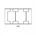 Interior Panela Open System Set 6