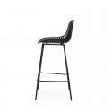 Banqueta Alta Casper Preta