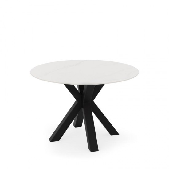 Mesa Fixa Fiorella Branco/Preto