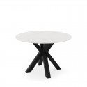 Mesa Fixa Fiorella Branco/Preto