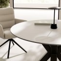 Mesa Fixa Fiorella Branco/Preto