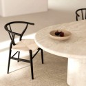 Mesa Fixa Lorraine 220 Travertino