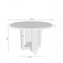 Mesa Fixa Maxine 120 Carvalho