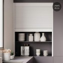 Kit Persiana Box Milano Branco Mate Lâmina 40