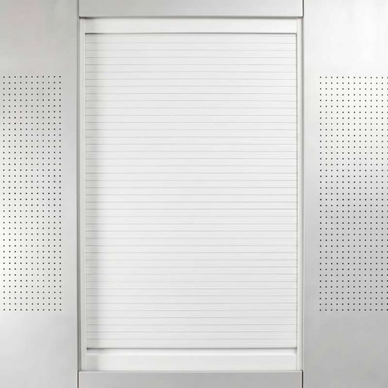 Kit Persiana Box Milano Branco Mate Lâmina 25