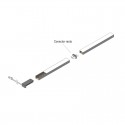 Conector Reto para Perfil Luz Led Moovie 1
