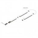 Cabo Conector 200mm para Perfil Luz Led Moovie 1