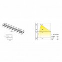 Perfil Luz Led de Superfície Kiton