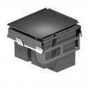 Cubos Reciclagem de Lixo 2 x 24 + 2 x 8 L, com Sistema de Guias